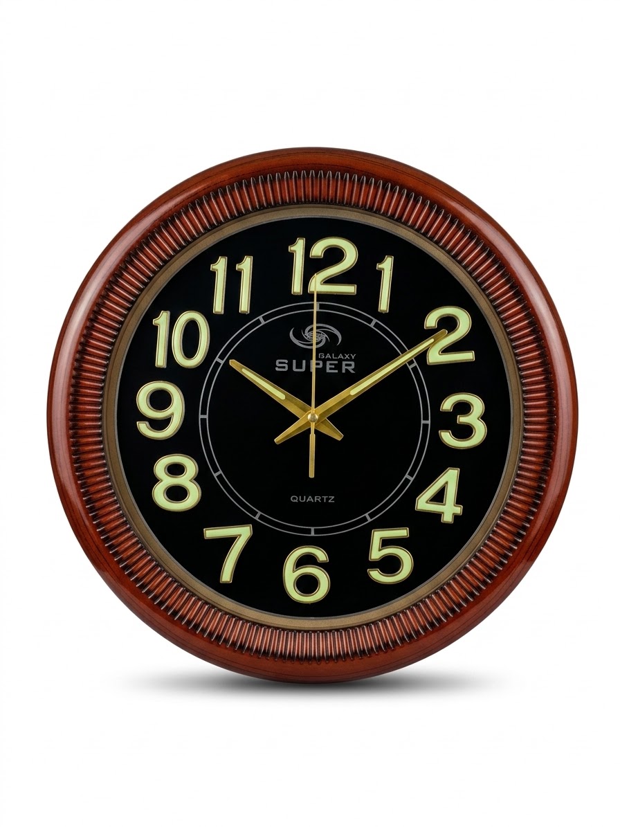 Galaxy Super Night Light Wall Clock